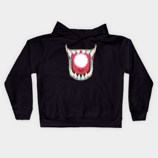 Open Wide You Monkey Monster Kids Hoodie